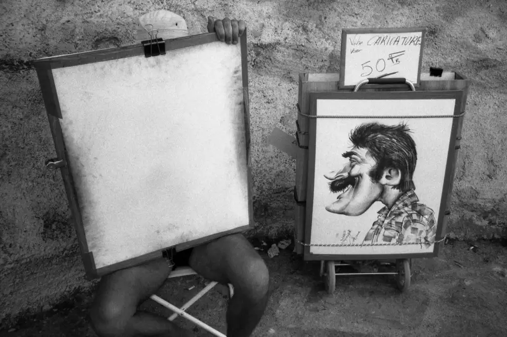 Matthes, Dieter: Selfportrait (from the series Manly)