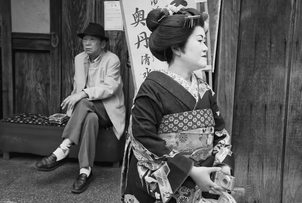 Grifantini, Lorenzo: The geisha and the old man