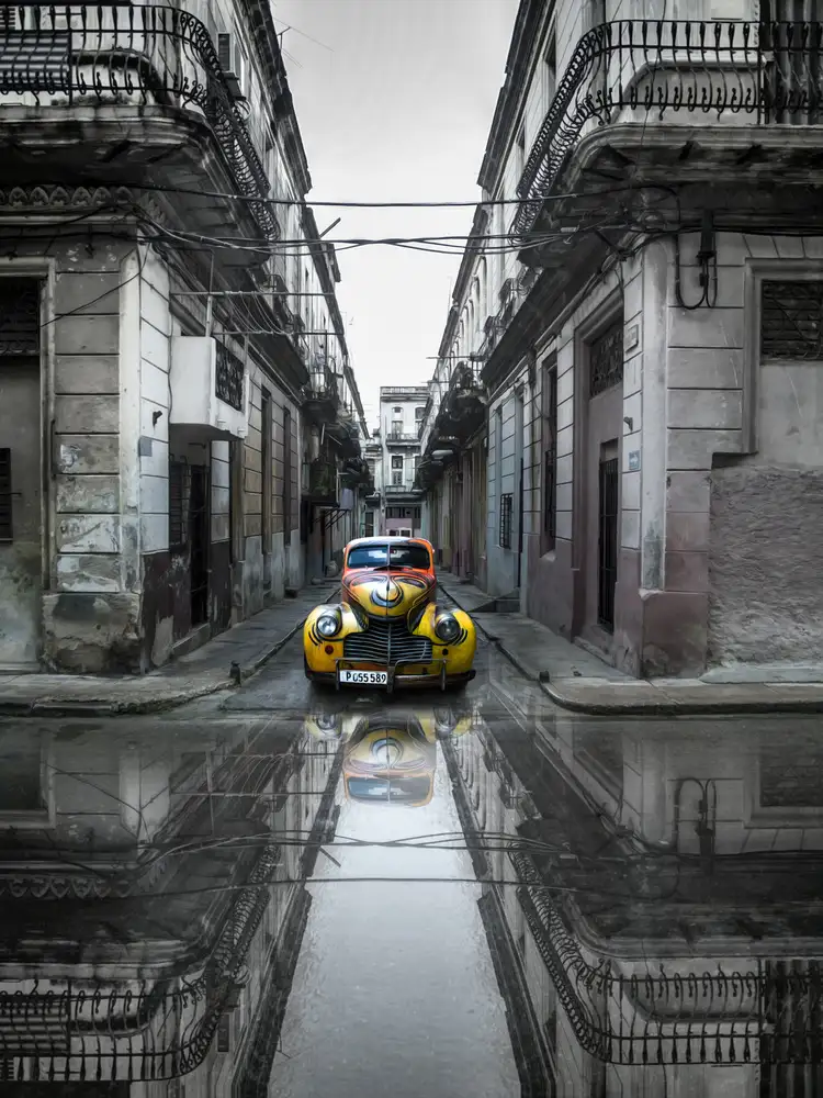 Yosifov, Svetlin: Vecchia automobile classica a L'Avana,Cuba