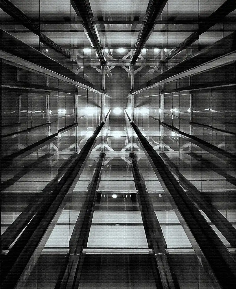 Maastricht, van Henk: elevator shaft Casa Confetti