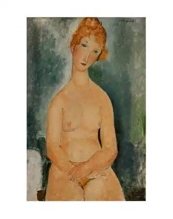 Modigliani, Amadeo: Sedící akt