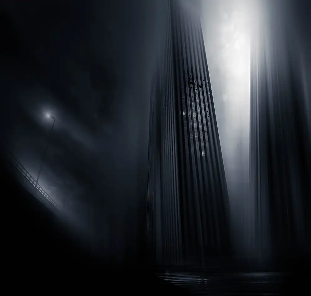 baidongyun: Lonely city
