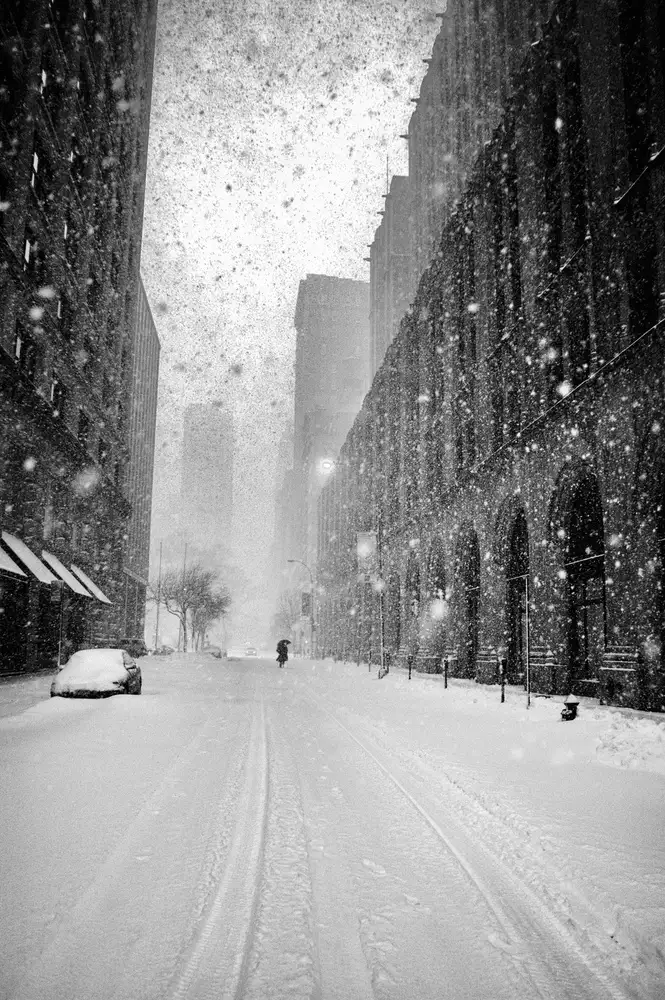 Froyda, Martin: Il camminatore di New York in Blizzard