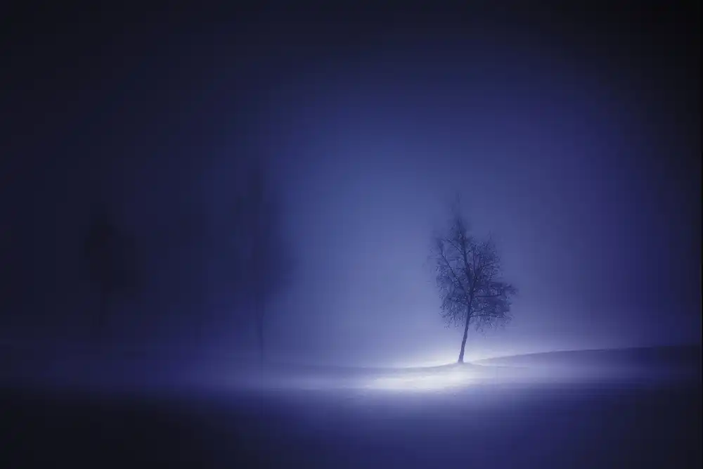 Huybrighs, Marc: Solitaire bleu