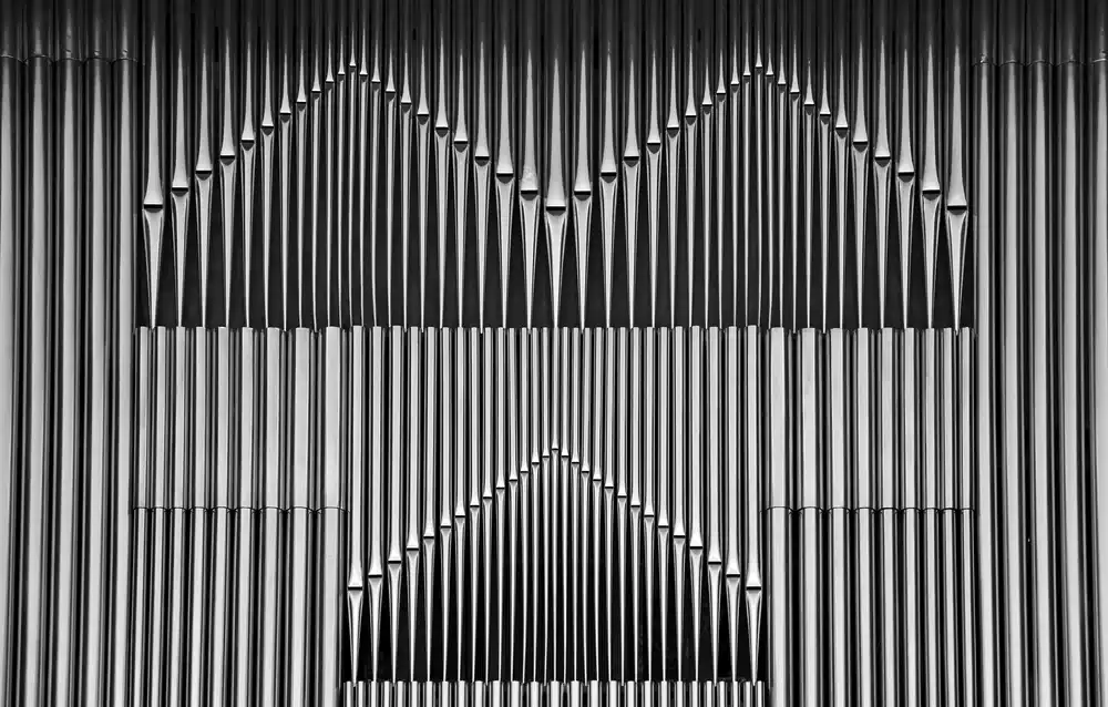 Rank, Peter Hans: organ pipes II