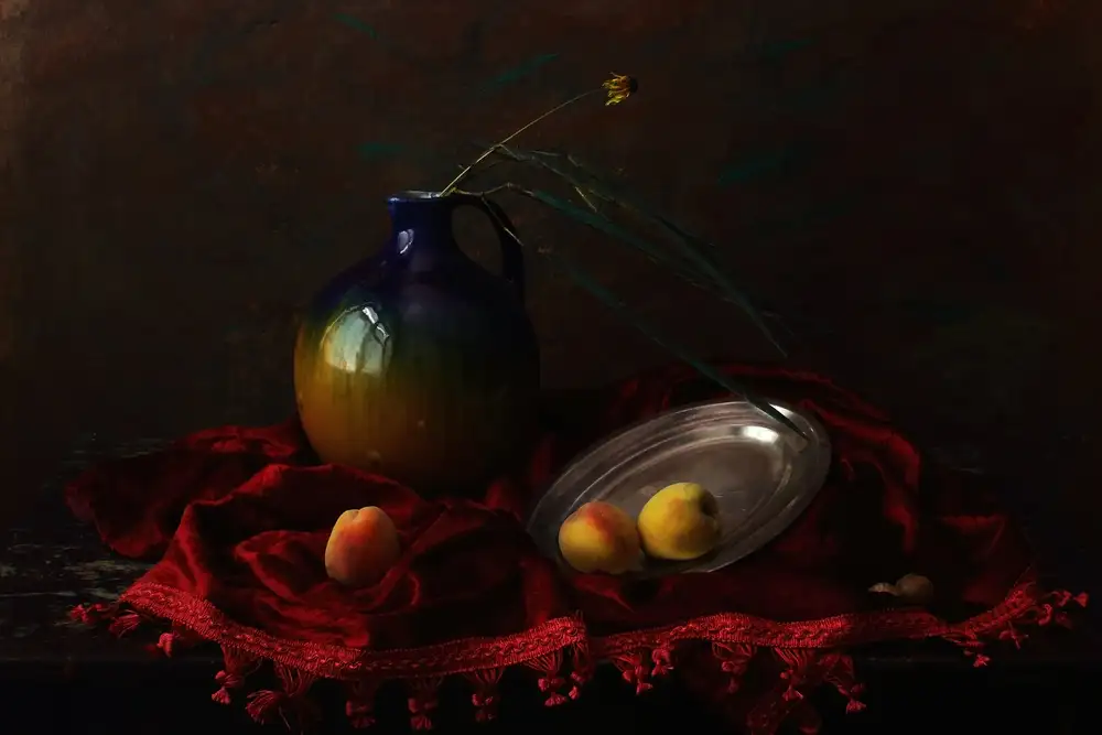 UstinaGreen: Natura morta con pesche