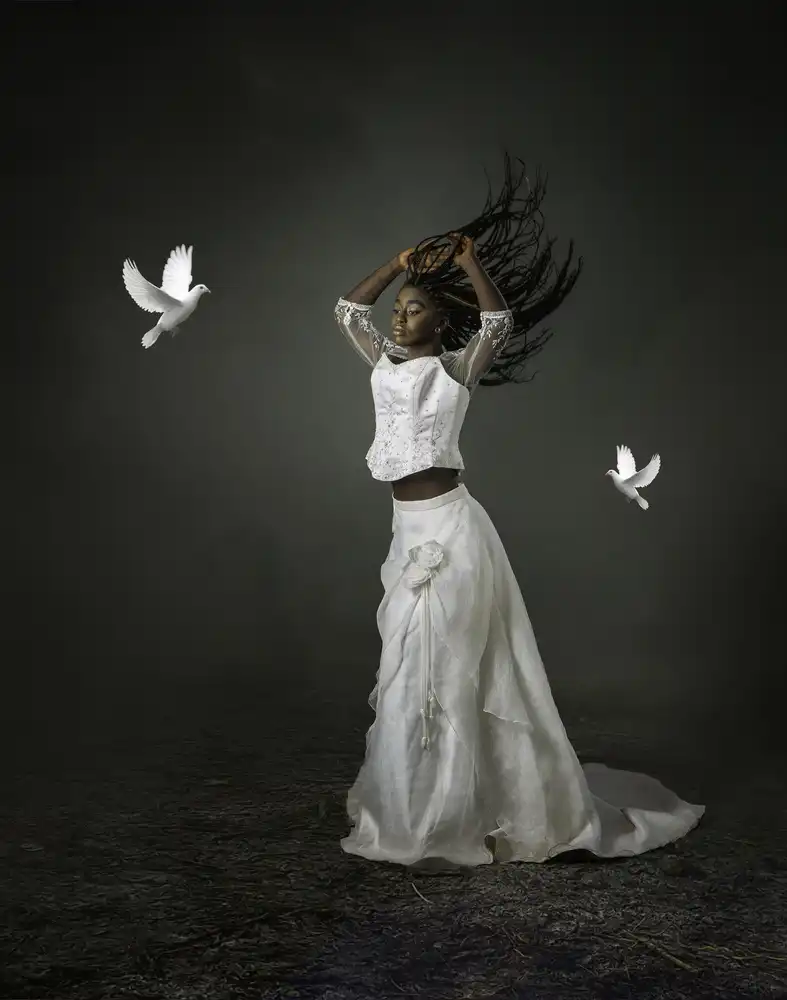 Studio, Catchlight: Bridal Doves