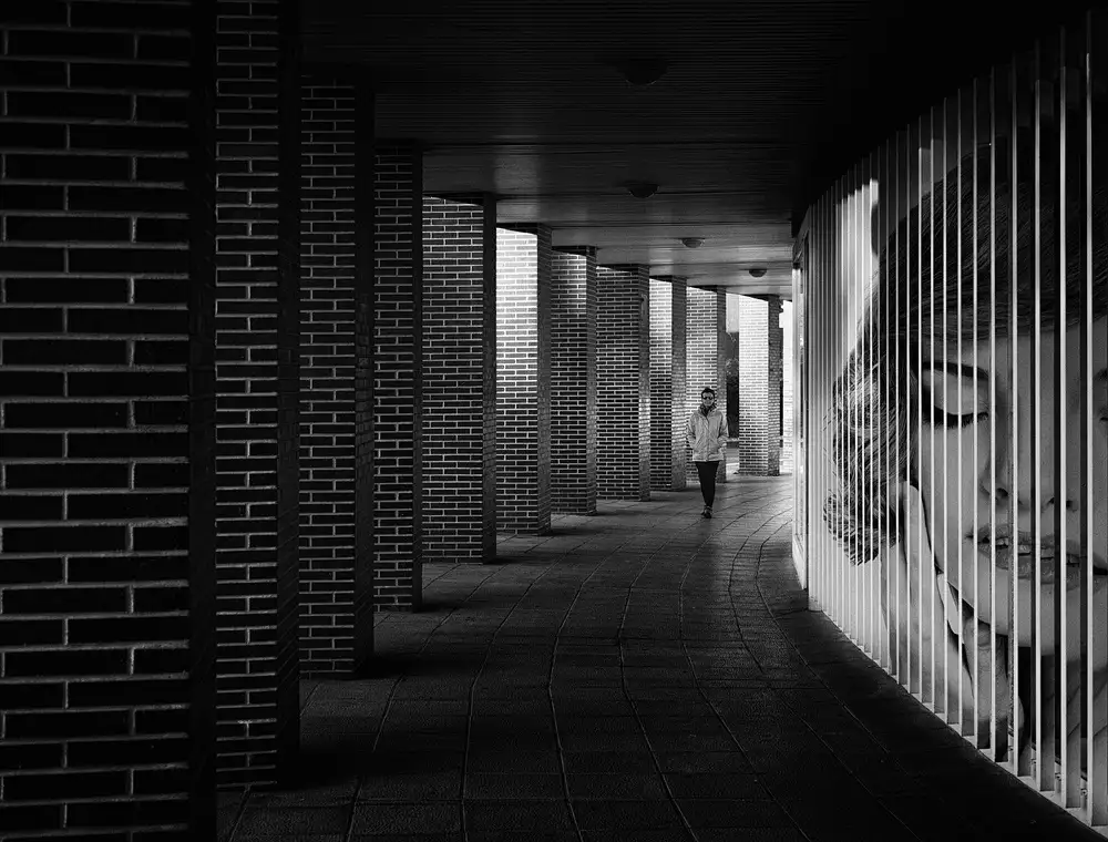 Urrutia, Adolfo: Between columns