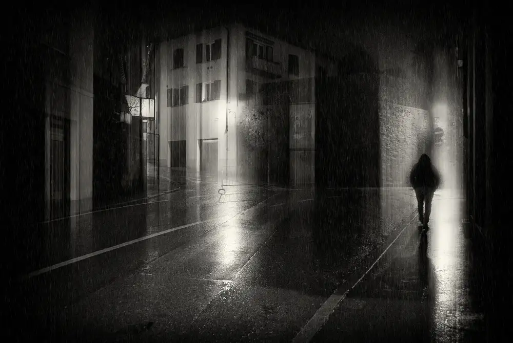 Guarino, Vito: Rainy night