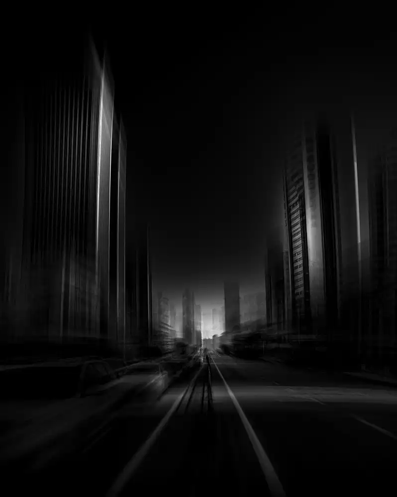 baidongyun: TAIYUAN CITY B&W