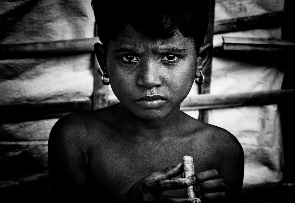 Garmendia, Inazio Joxe: Rohingská dívka s nějakými penězi - Bangladéš