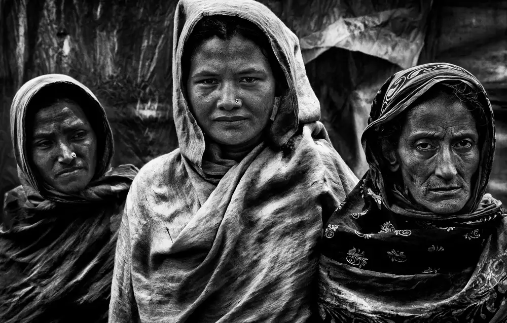 Garmendia, Inazio Joxe: Rohingské ženy - Bangladéš