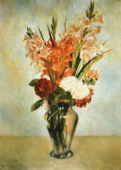 Renoir, Auguste: Gladiolen