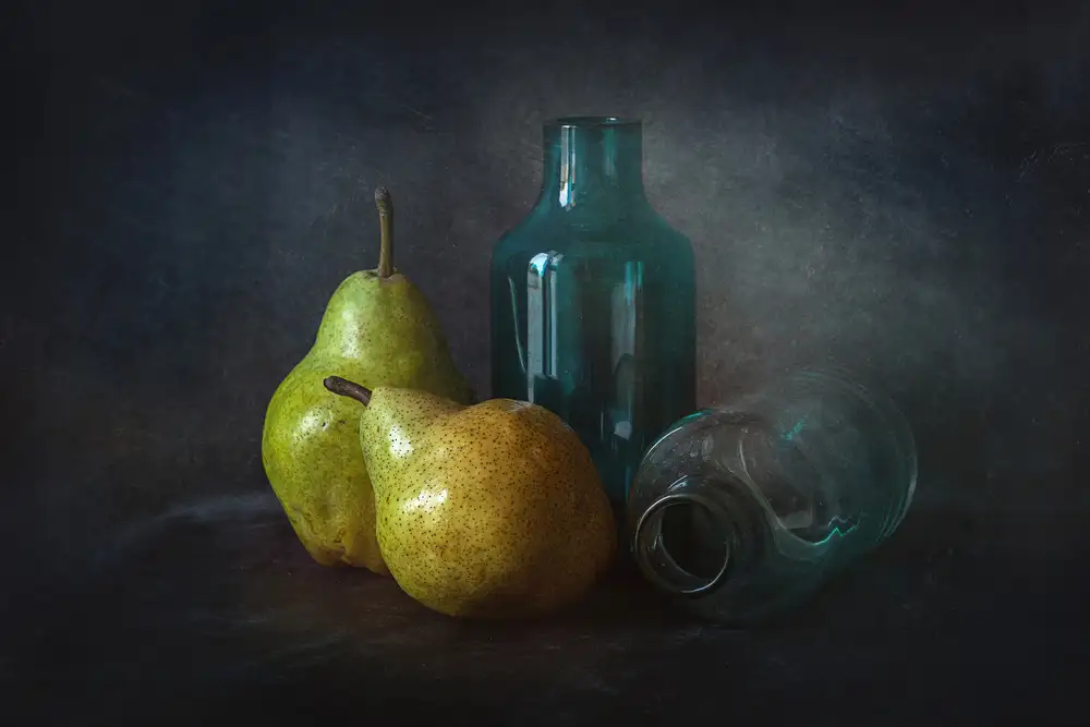 Lenka: Pears In Blue and Teal