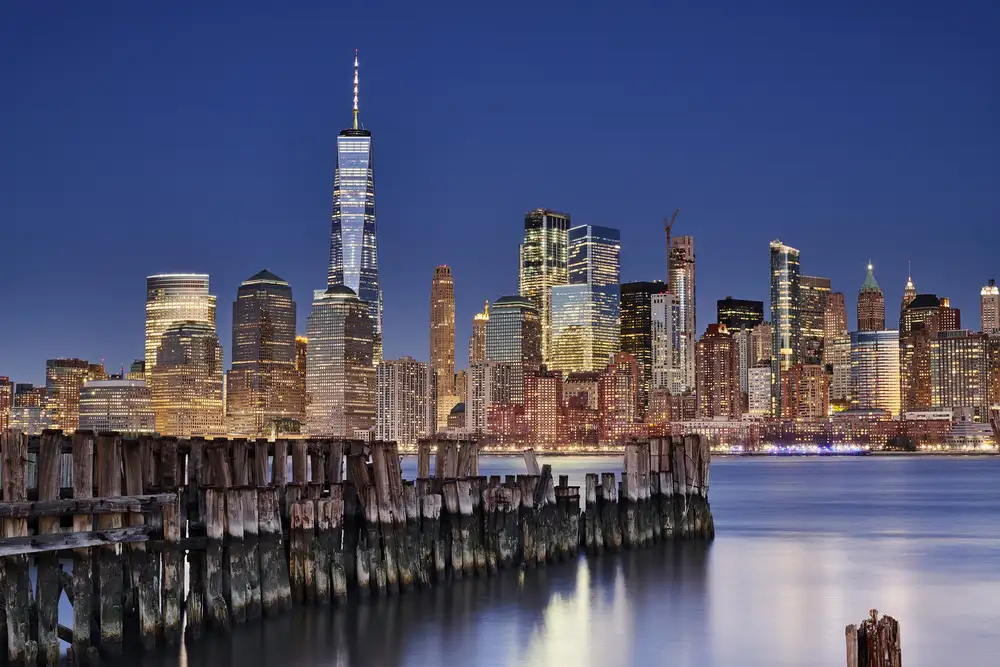 Froyda, Martin: Manhattan Skyline at night