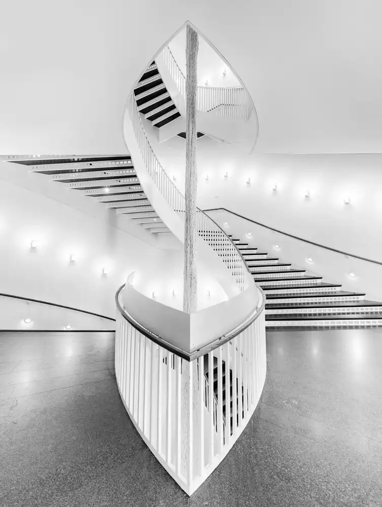 Zhao, Henry: spiral staircase