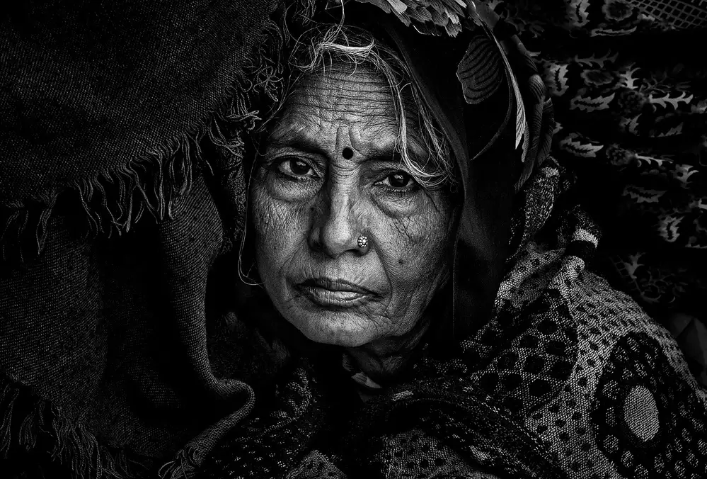Garmendia, Inazio Joxe: Waiting for a free eye check-up and screening-I - Netra Kumbh - Prayagraj-India
