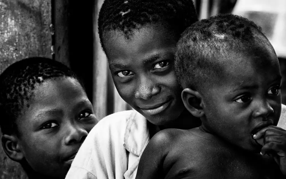 Garmendia, Inazio Joxe: Children from Benin.