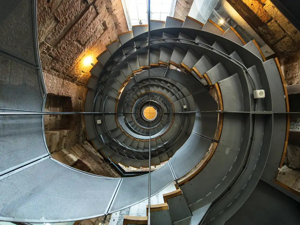Jonkman, Gerard: Lighthouse Staircase