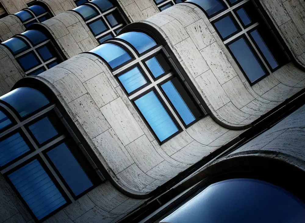 Jonkman, Gerard: Blue Window