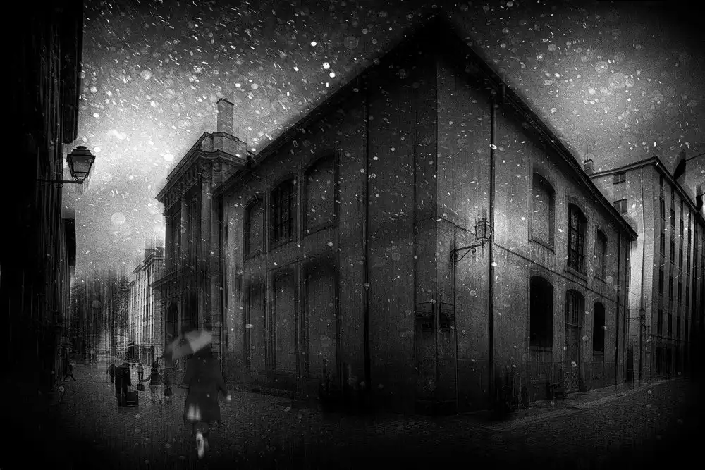 Gerber, Charlaine: Es schneit in den Straßen von Lyon
