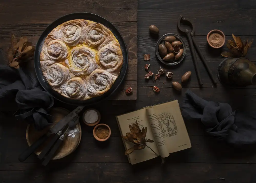 Popescu, Diana: Pumpkin spice ruffled milk pie