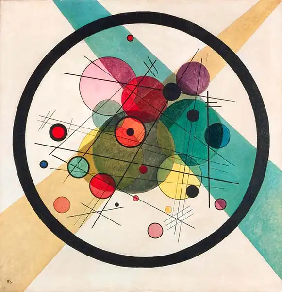 Kandinsky, Wassily: Circles in a circle