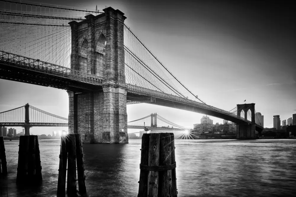 Froyda, Martin: Brooklyn Bridge - sunrise