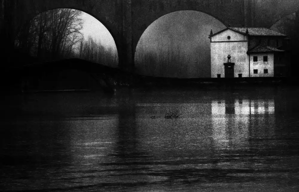 Maffei, Franco: fog on the lake