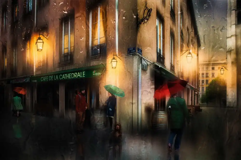 Gerber, Charlaine: L'ora del caffè al Café de la Cathedrale....