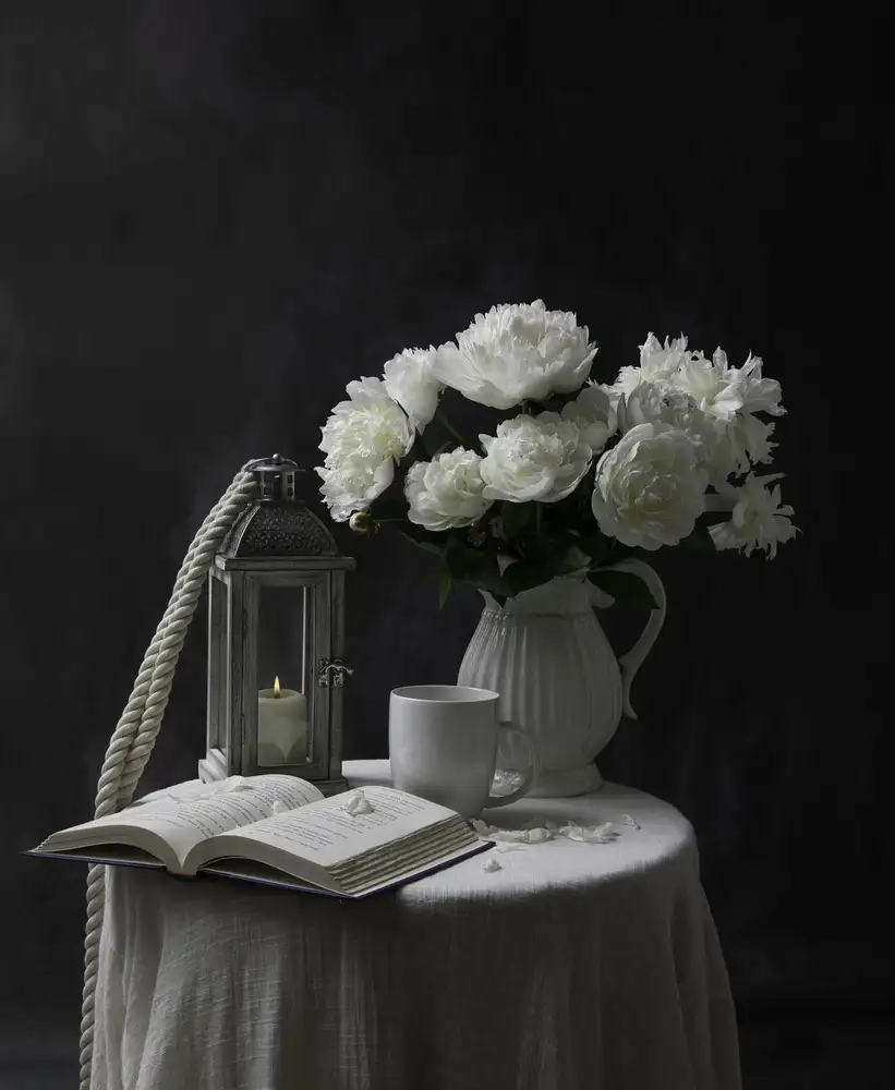 Binbin, L.: White Peony