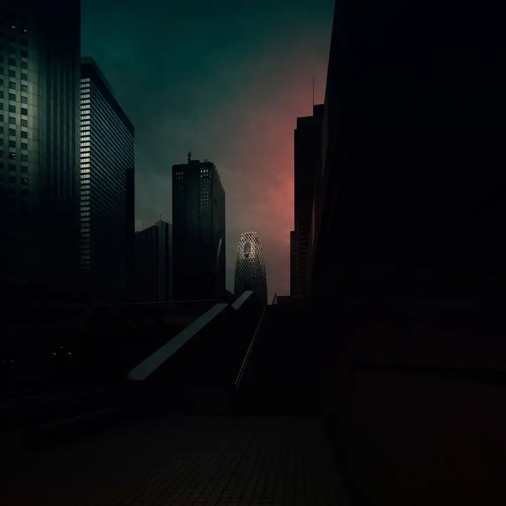 Takachi, Yasuhiro: Shinjuku sunrise