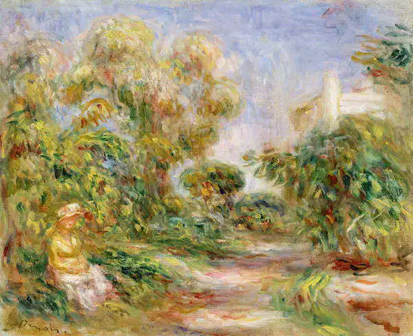 Renoir, Auguste: Frau in der Natur