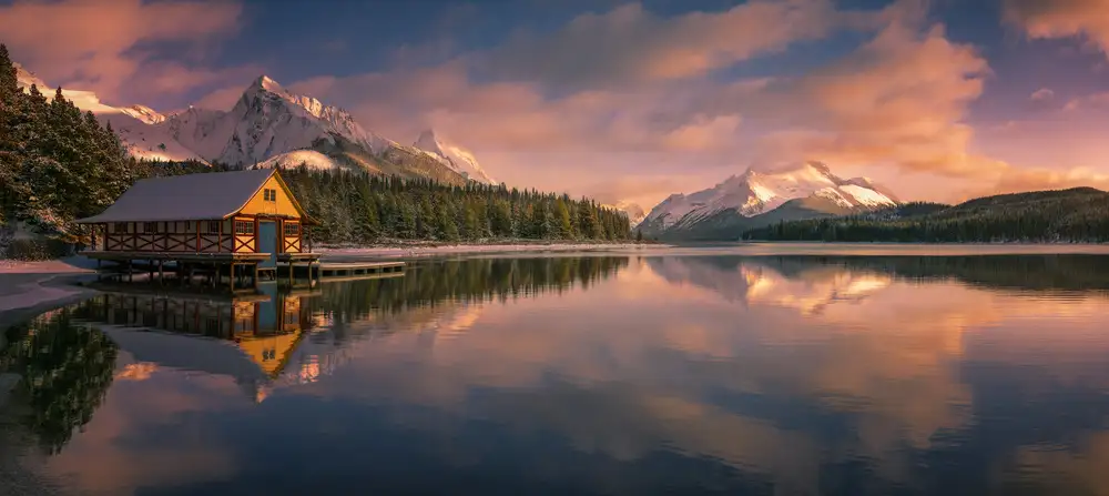 Castan, Martin David: Maligne Lake, Canada