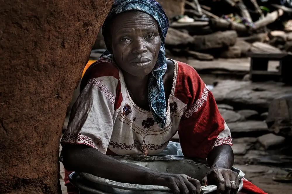 Garmendia, Inazio Joxe: Sadness in her eyes - Benin