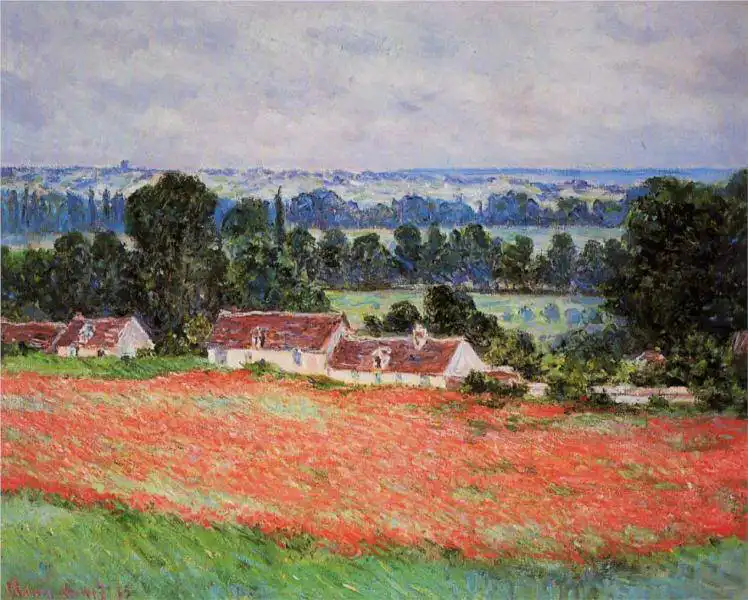 Monet, Claude: The field at Giverny