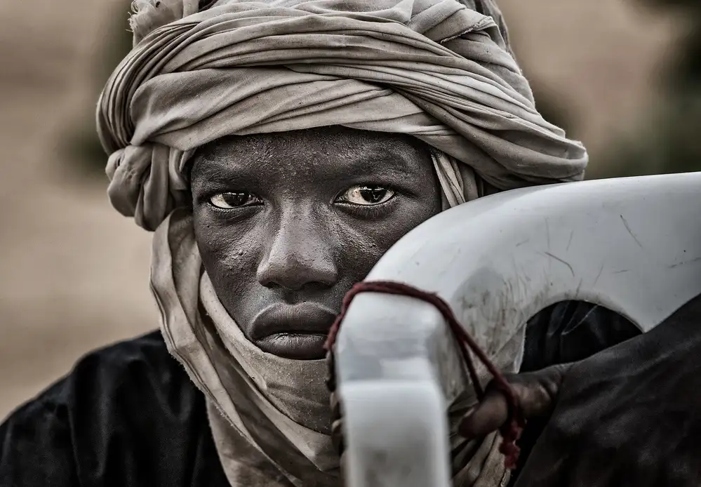 Garmendia, Inazio Joxe: Peul Boy beim Gerewol Festival-Niger
