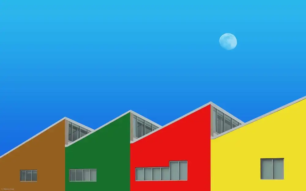 Gao, Danny: Colorful building