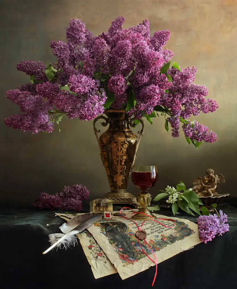 Morozov, Andrey: Stillleben mit Blumen