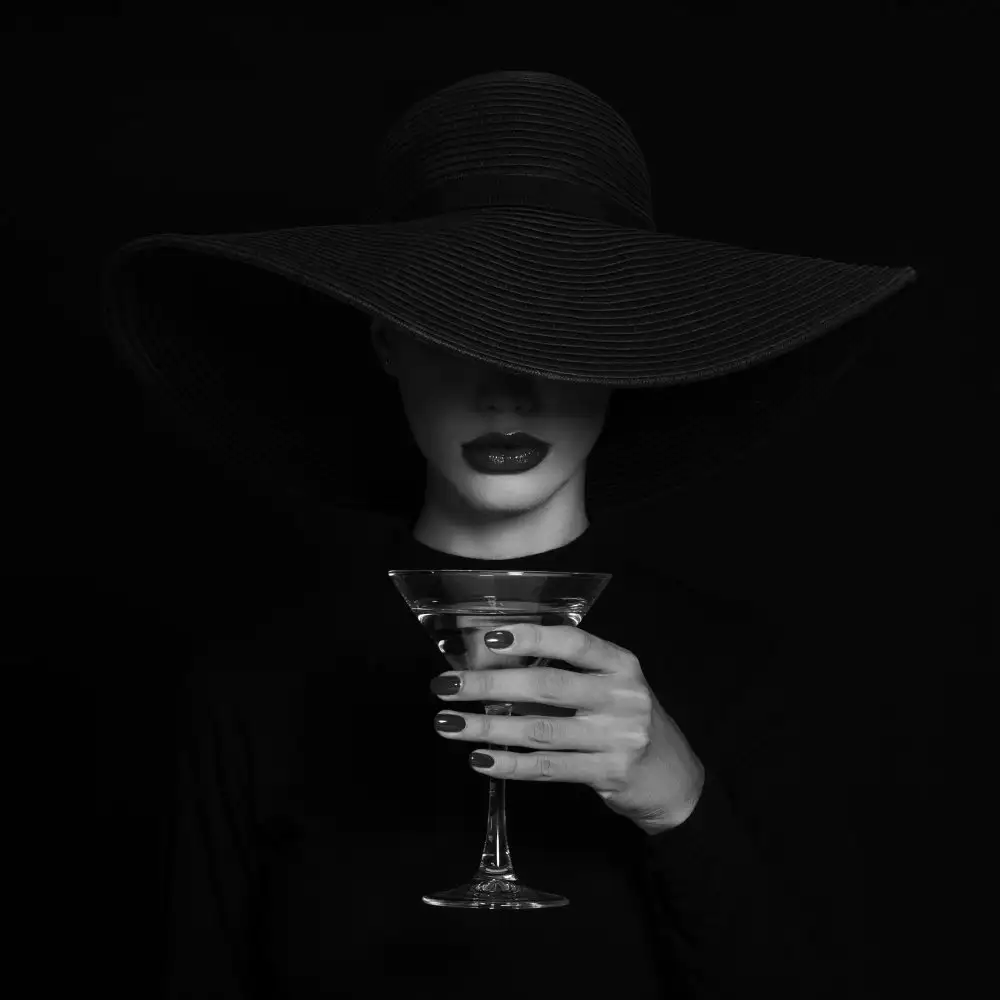 Refat: A Martini glass.