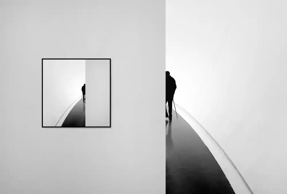 Limberg, Huib: The museumvisitor twice
