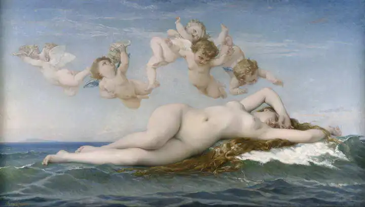 Cabanel, Alexander: Birth of Venus