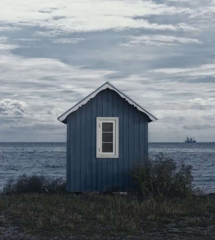 Grønkjær, Lotte: Cabane de plage