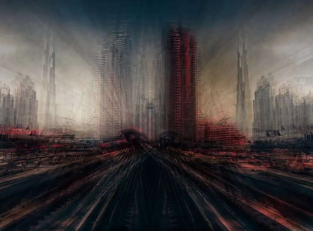 Chiriacò, Carmine: Bahnhof Dubai