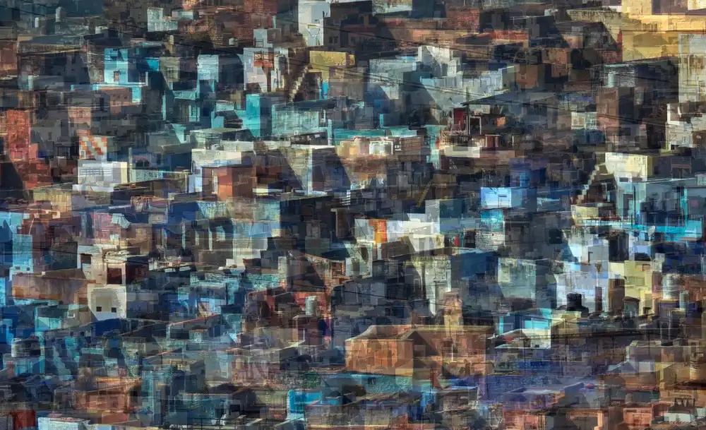 Labagnara, Roxana: La Ville Bleue (Jodhpur- Rajasthan)