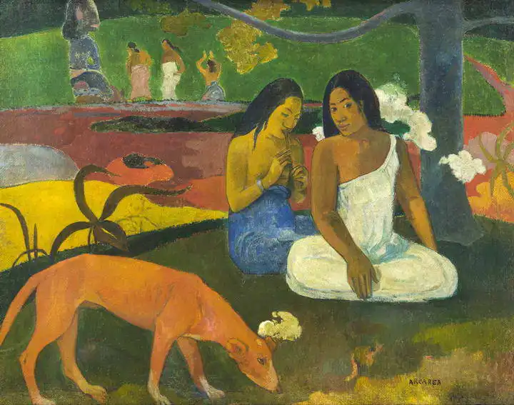 Gauguin, Paul: Arearea (Red Dog)