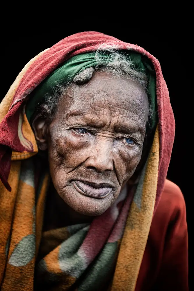 Cole, Trevor: Alte Frau vom Konso