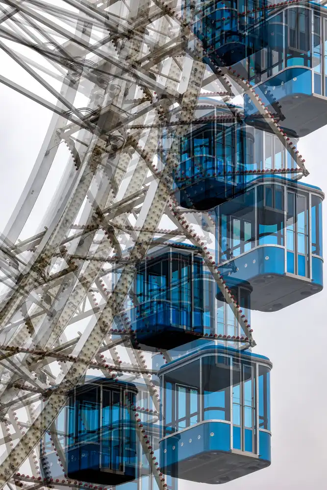 Pfeiffer, Peter: Blue cabins