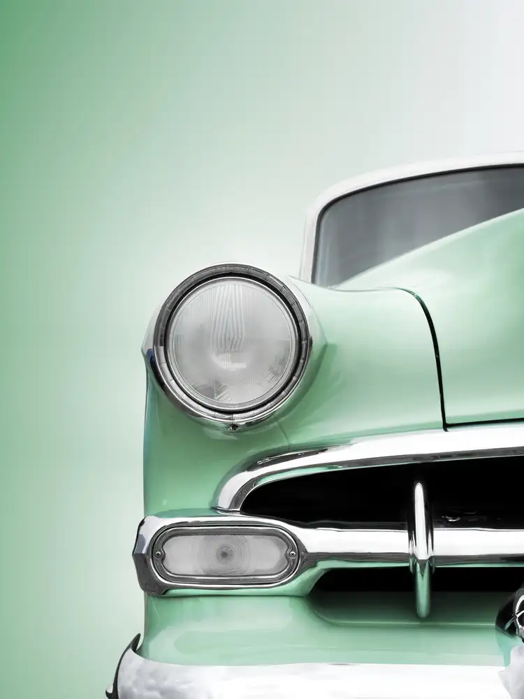 Gube, Beate: Coche clásico estadounidense 1954 Bel Air Powerglide