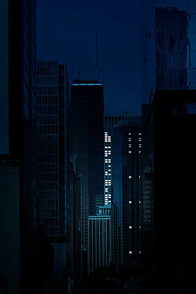 Weber, Roland: Blue Night
